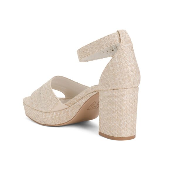 NATURALIZER PREMIUM EGGSHELL Wide Pearlyn Heels - Picture 2 of 2